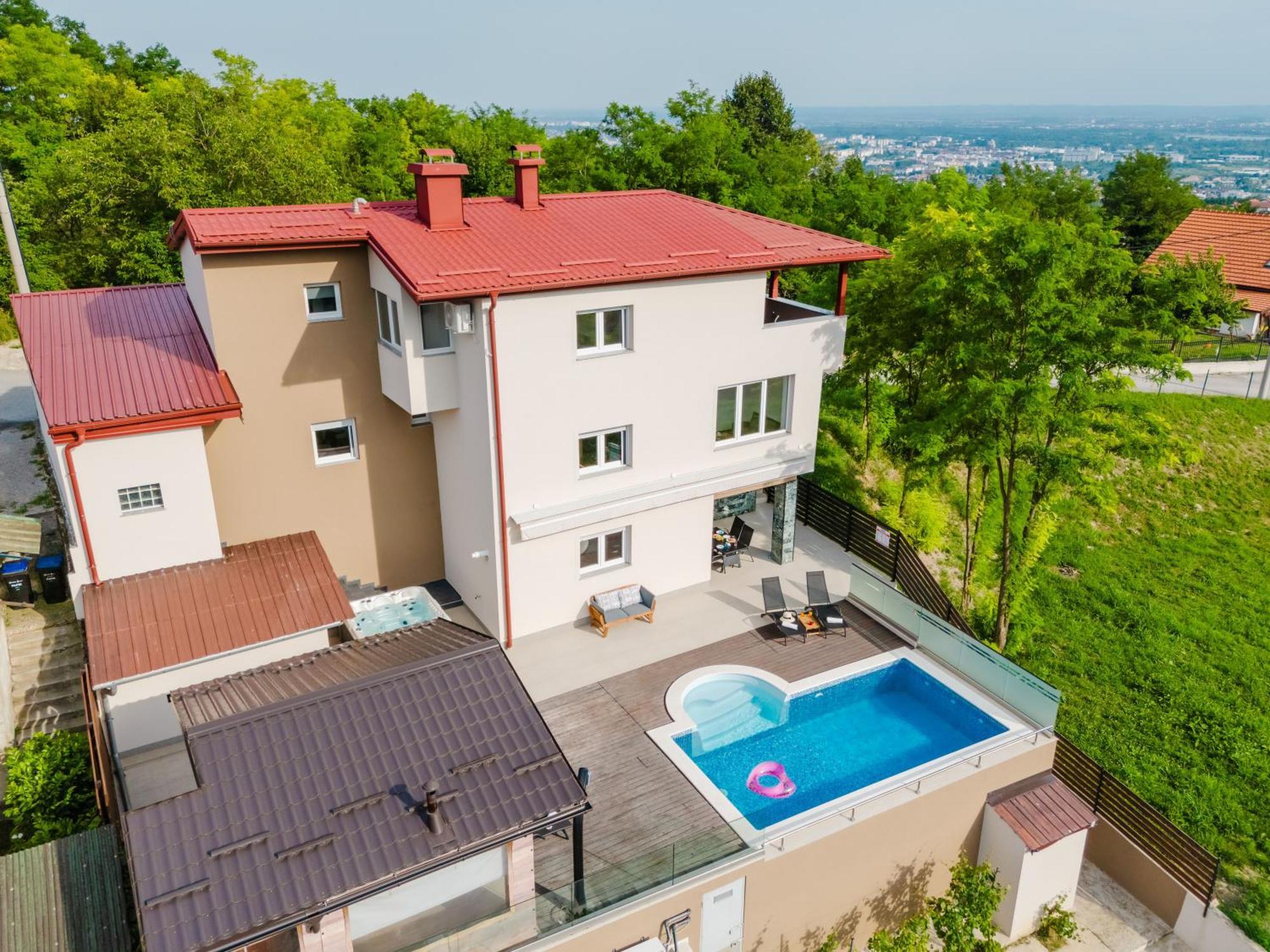 Villa Carobni Pogled Zagreb Extérieur photo
