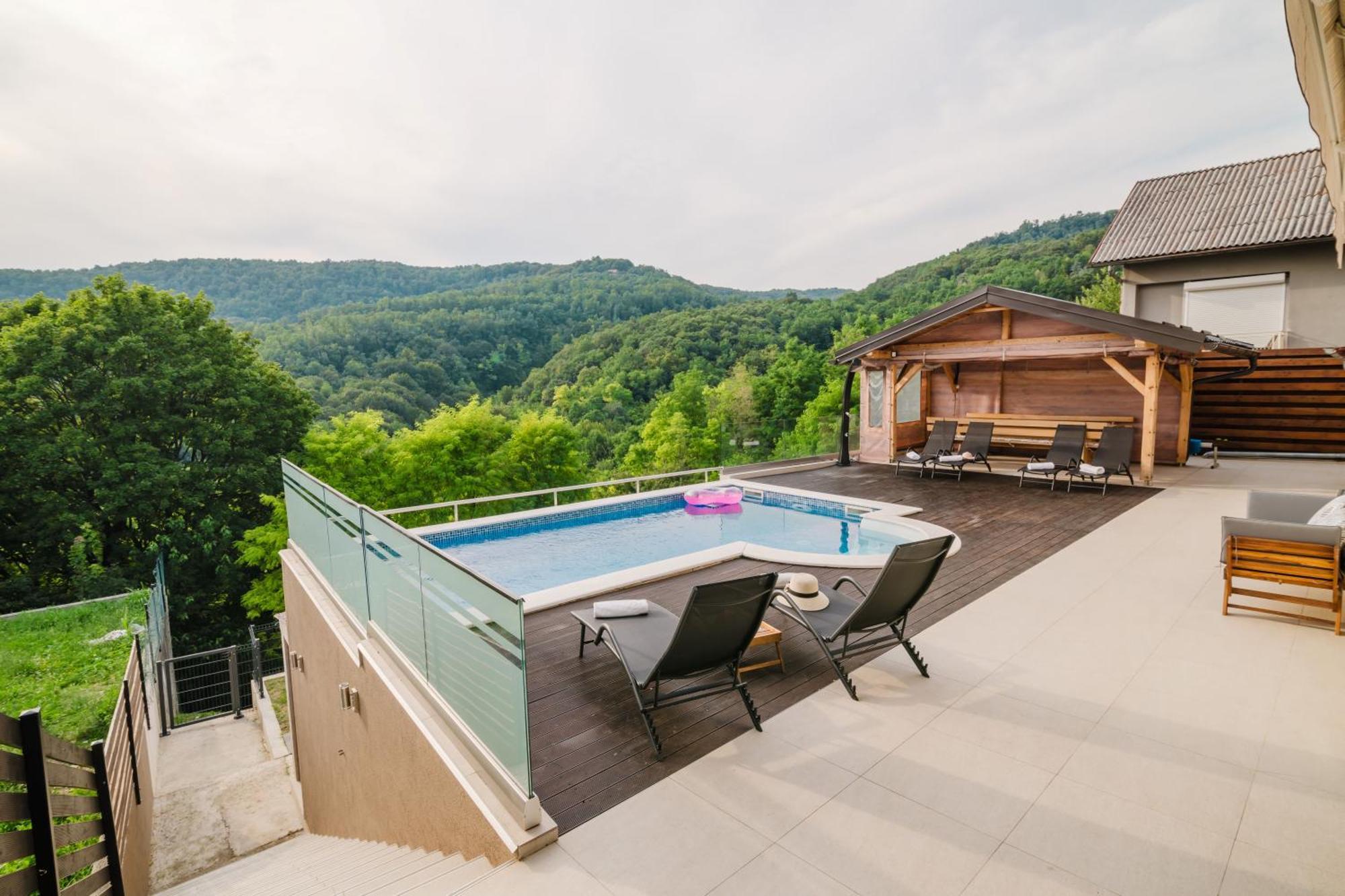 Villa Carobni Pogled Zagreb Extérieur photo